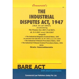 Commercial's The Industrial Disputes Act, 1947 Bare Act